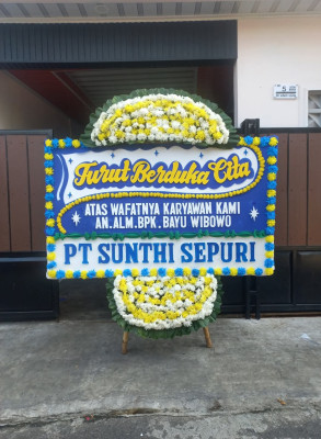 Papan Bunga Duka di Bukit Sundi